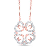 3/8CTW-DIA NK NECKLACE